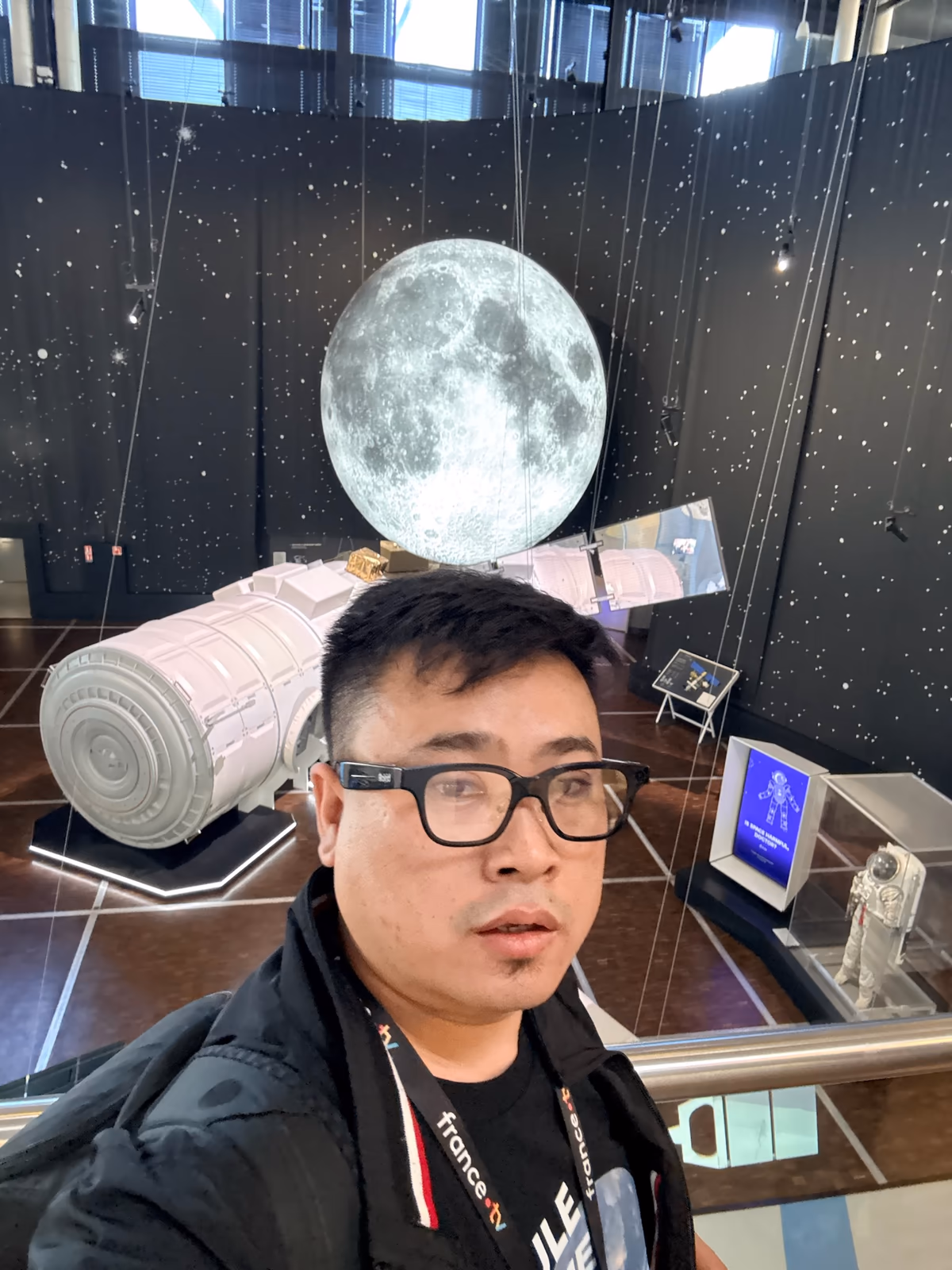 Cité des sciences 場館中的月球展示