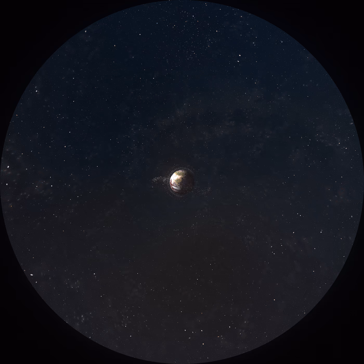 MODULE IN DOME 星空中的球體